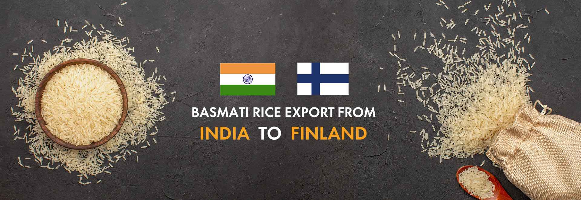 Basmati Rice Export from India to Finland