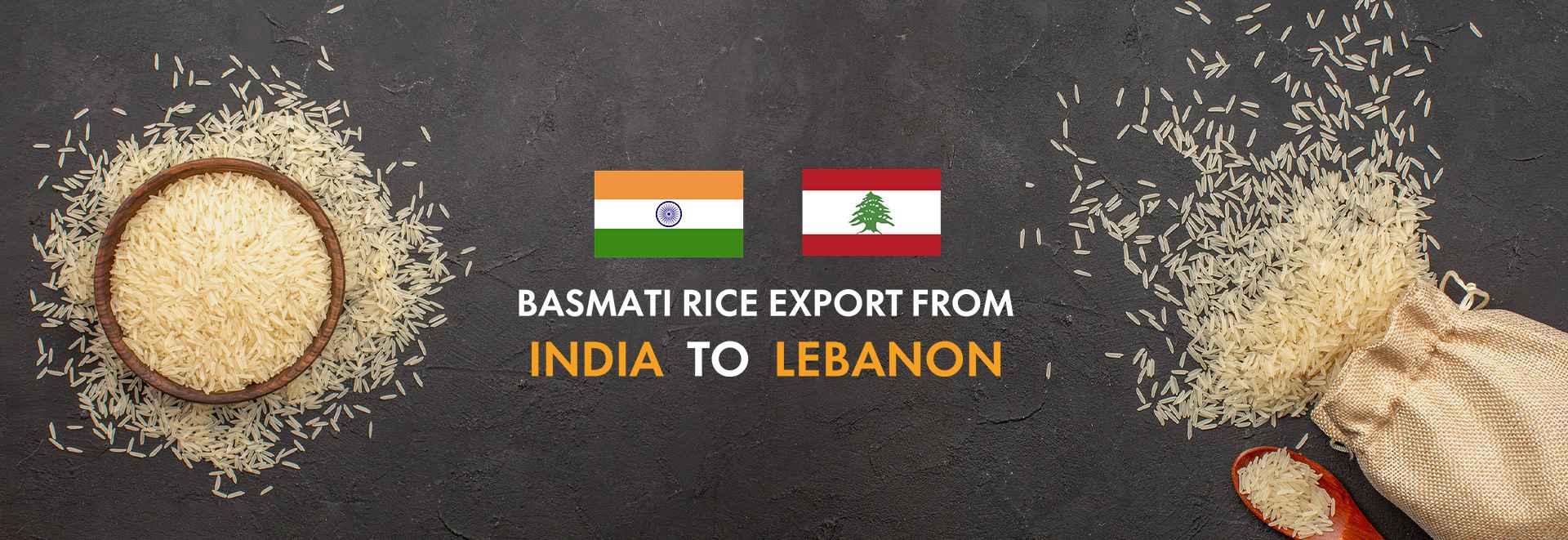 Basmati Rice Export from India to Lebanon