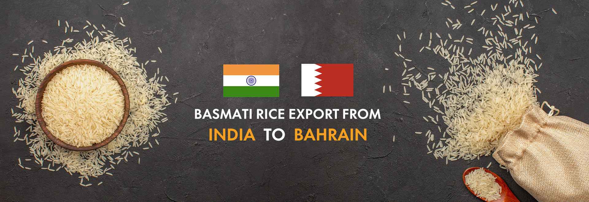 Basmati Rice Export from India to Bahrain