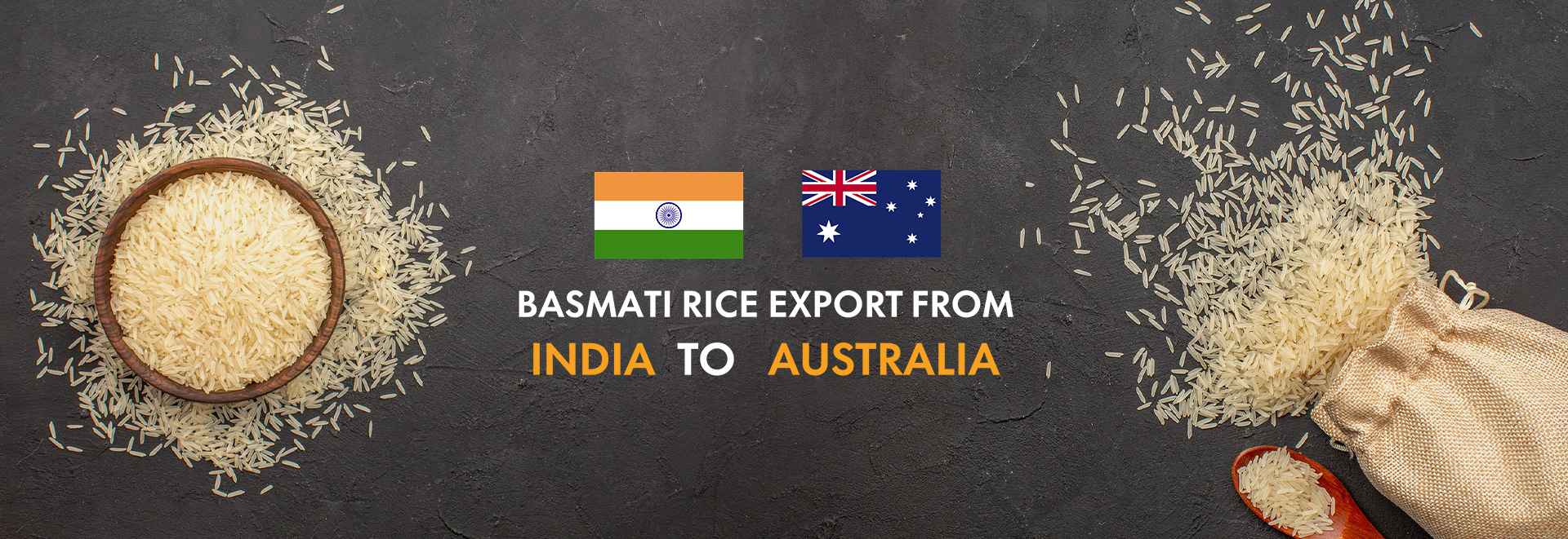 Basmati Rice Export from India to Australia