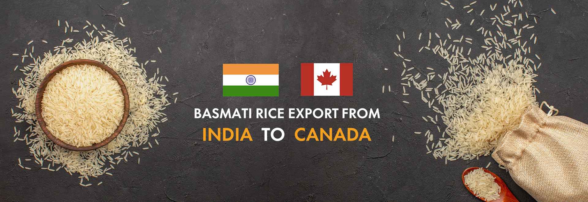 Basmati Rice Export from India to Canada