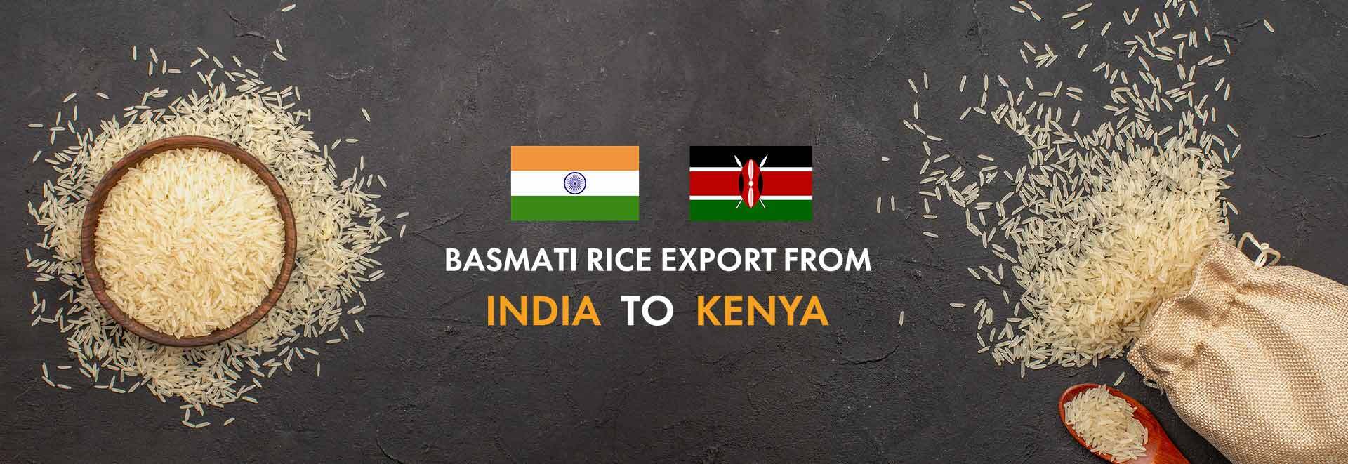 Basmati Rice Export from India to Kenya