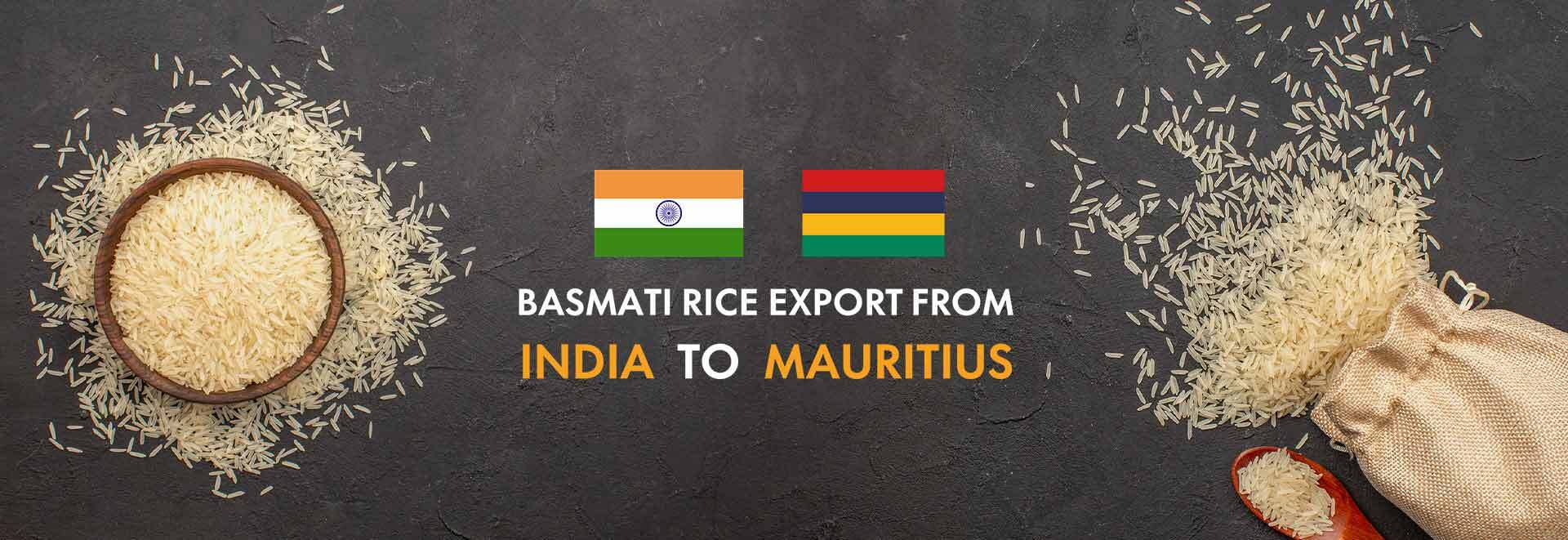 Basmati Rice Export from India to Mauritius