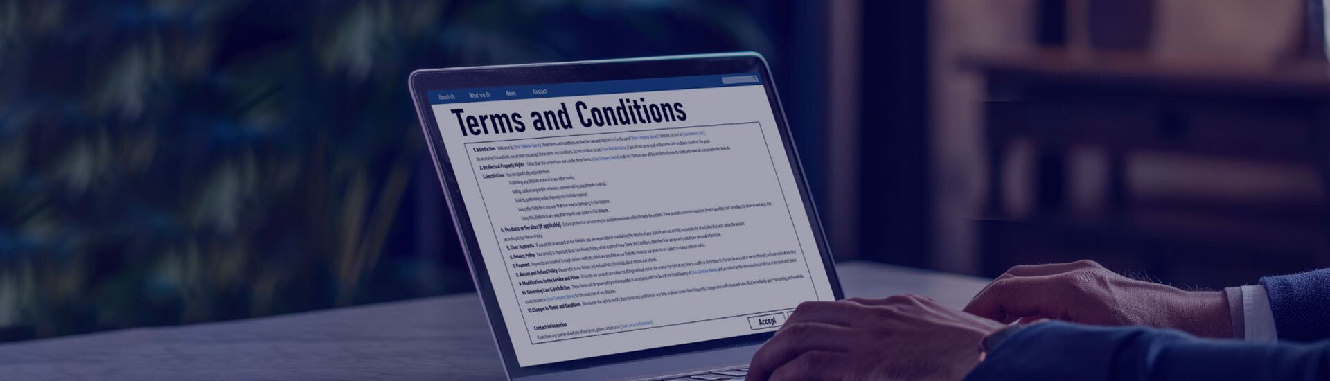 Terms &amp; Conditions