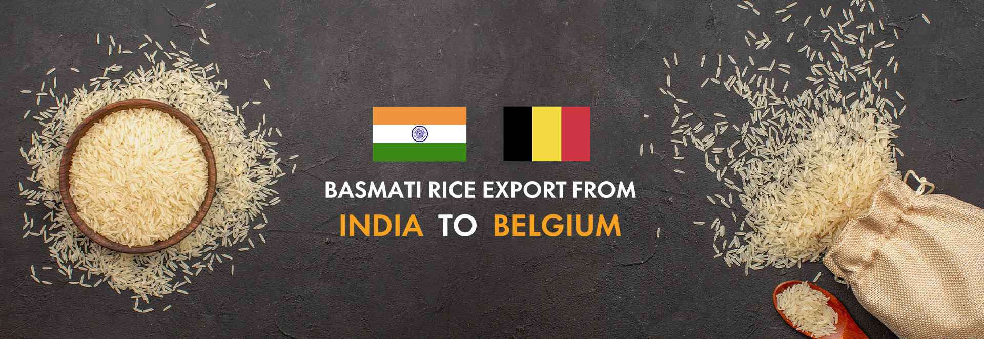 Basmati Rice Export from India to Belgium