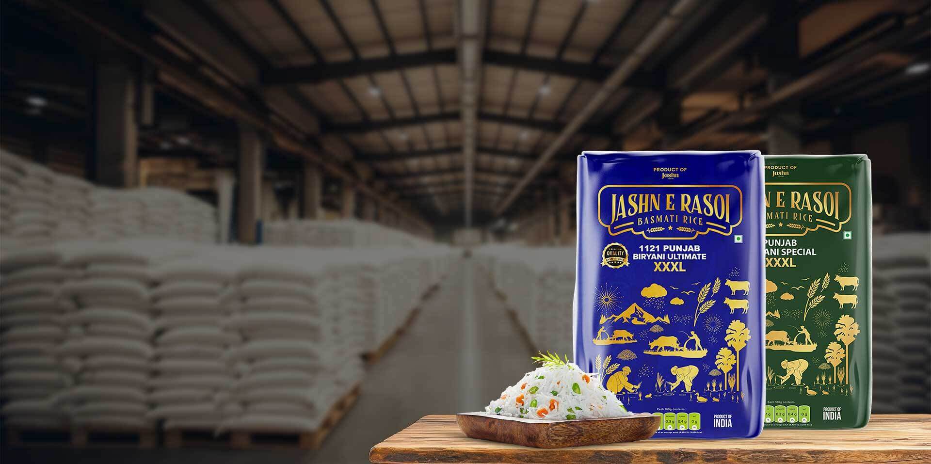 Jashn E Rasoi - Premium Basmati Rice in India