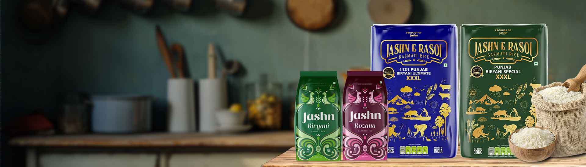 Jashn Foods Rice Brands