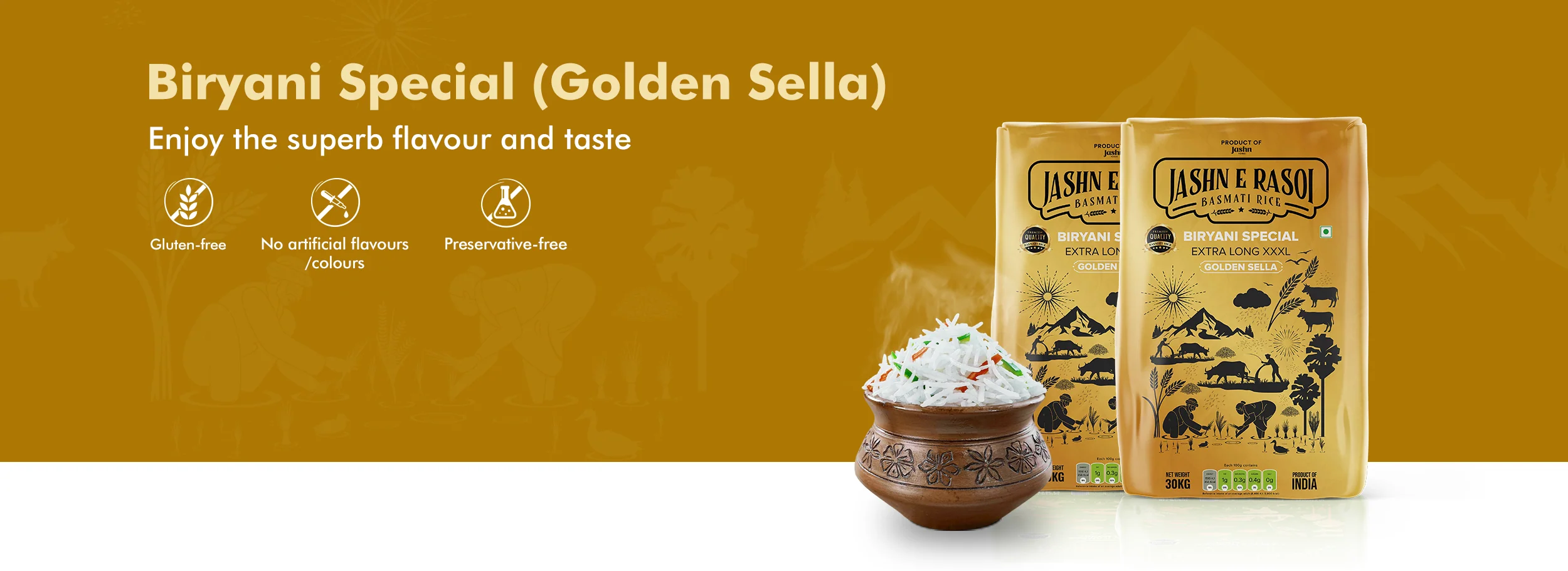 Biryani Special Golden Sella