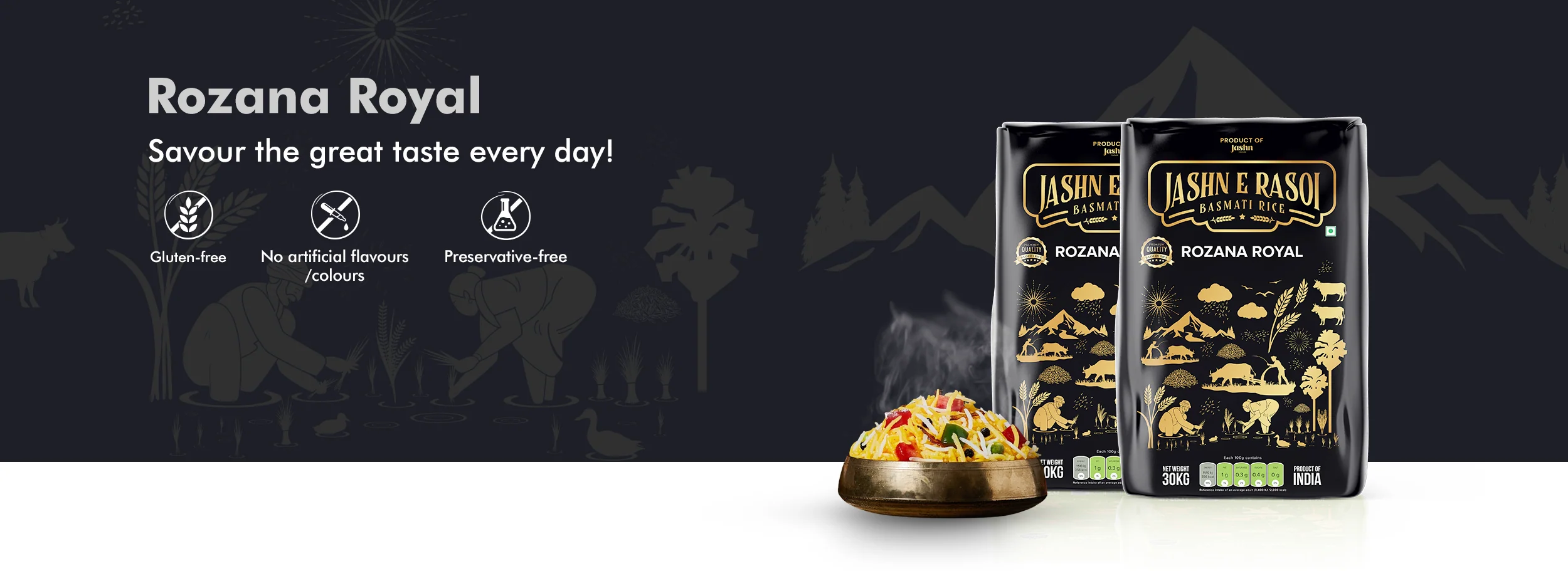 Rozana Royal Basmati Rice