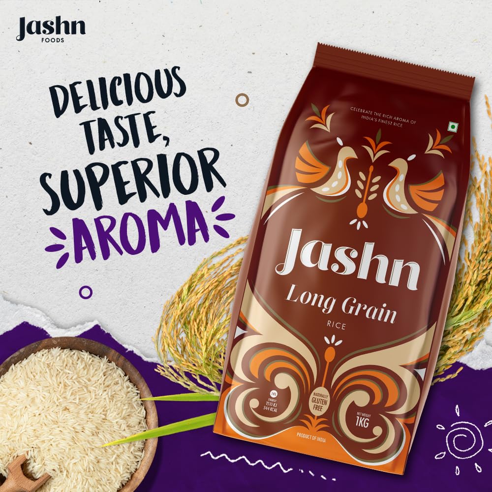 Delicious taste long grain basmati rice