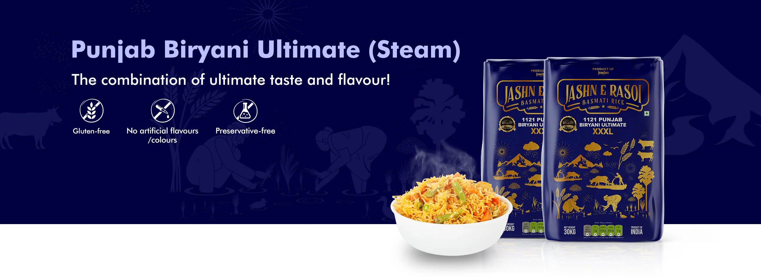 Punjab Biryani Ultimate Steam